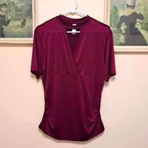 Top-High Neck Key Hole